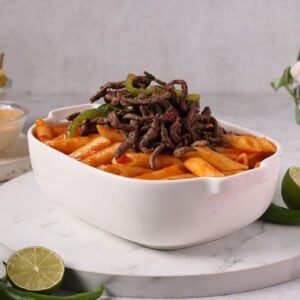 مكرونة بالكبدة